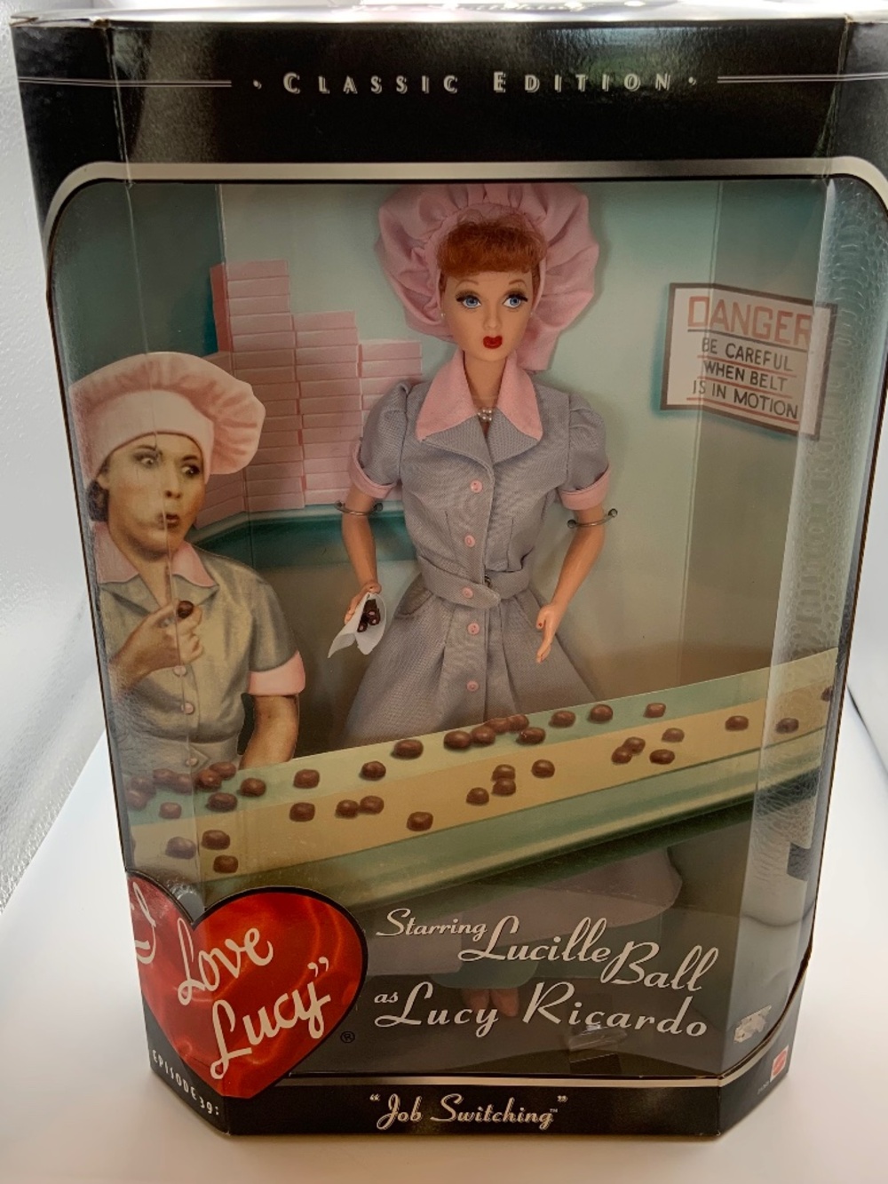 VTG Mattel I Love Lucy Job Switching Chocolate Factory Classic Edition Doll New!